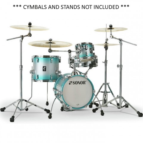 Sonor AQ2 Safari Set - Aqua Silver Burst Sonor AQ2 Safari Set - Aqua Silver Burst